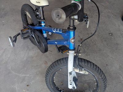 RoyalBaby kids bike with training wheels