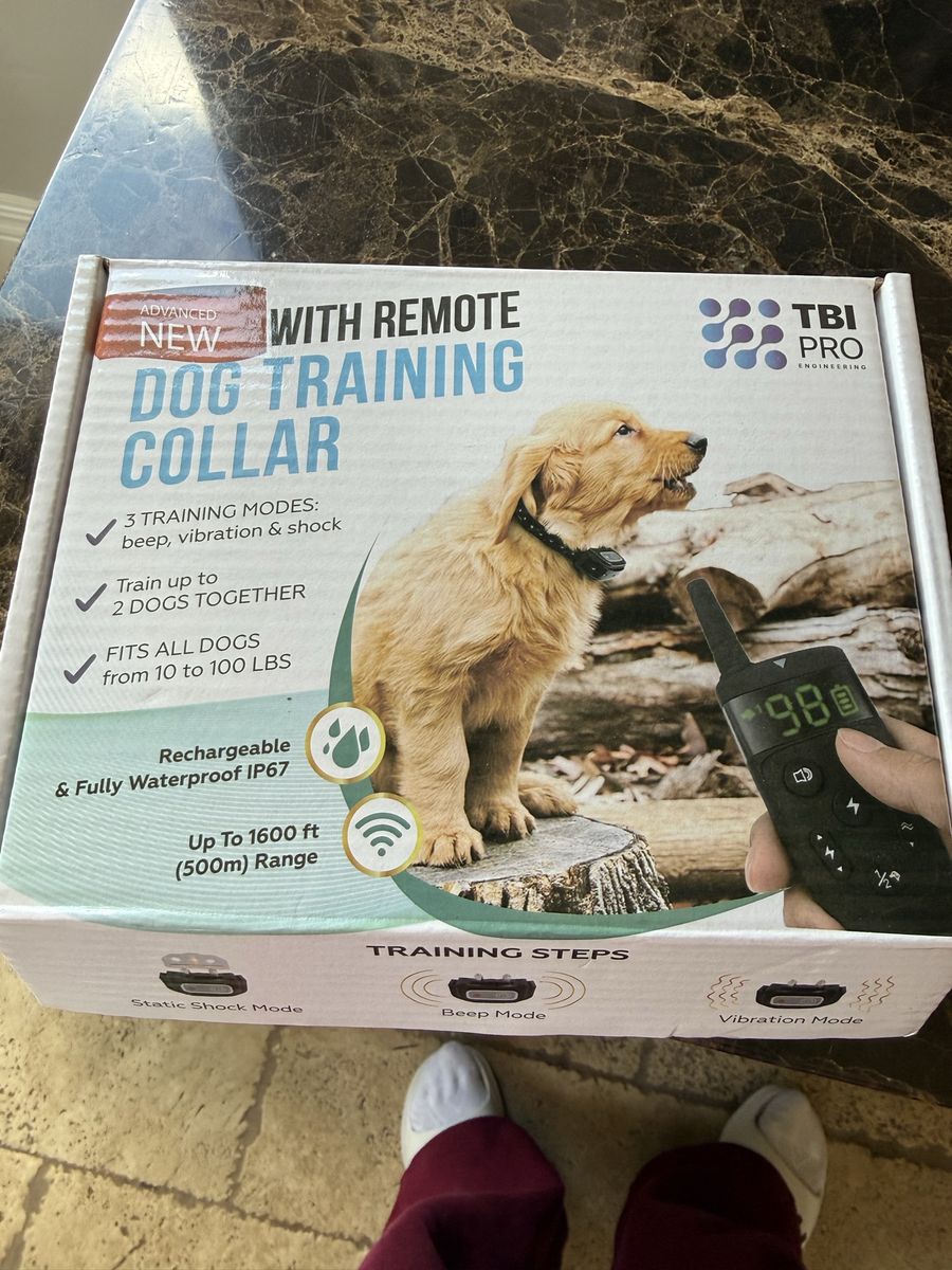 TBI pro dog training collar