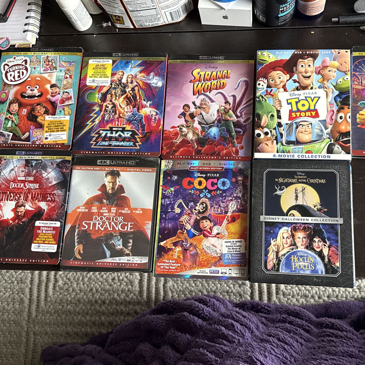 Disney/Marvel/Pixar Blu-Rays + 4K + Digital