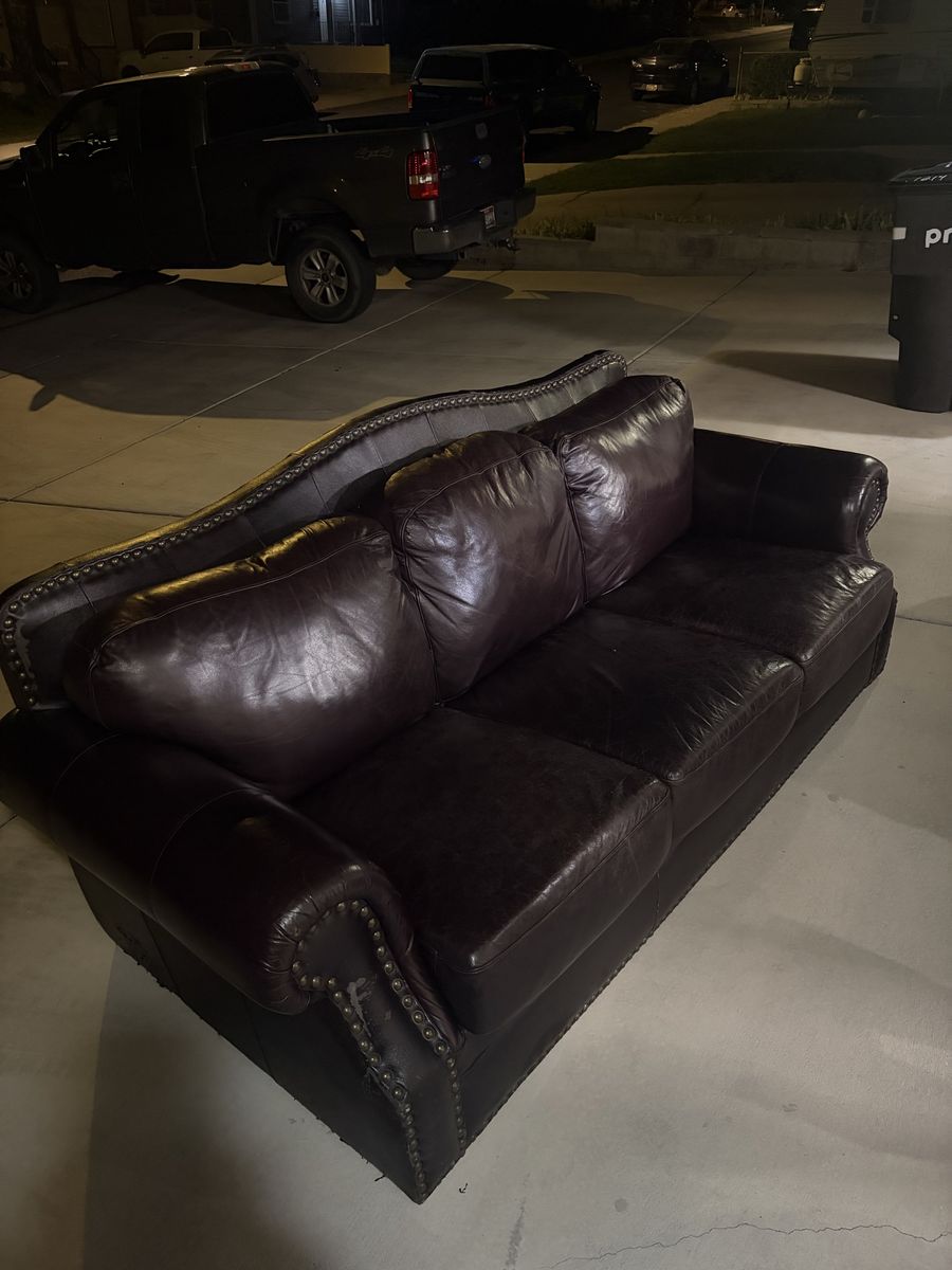 Genuine Leather Sofa