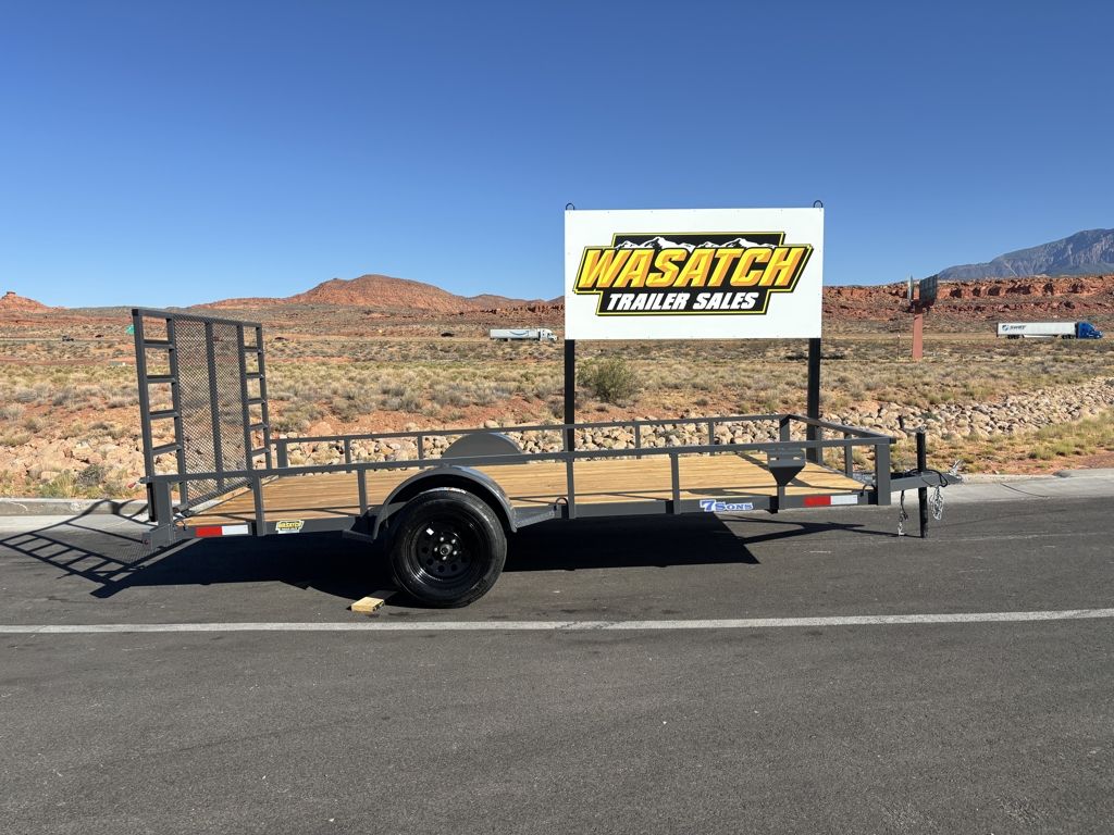 2026 7 Sons 7' x 14' 3.5K Quality Utility Trailer with Tube Top