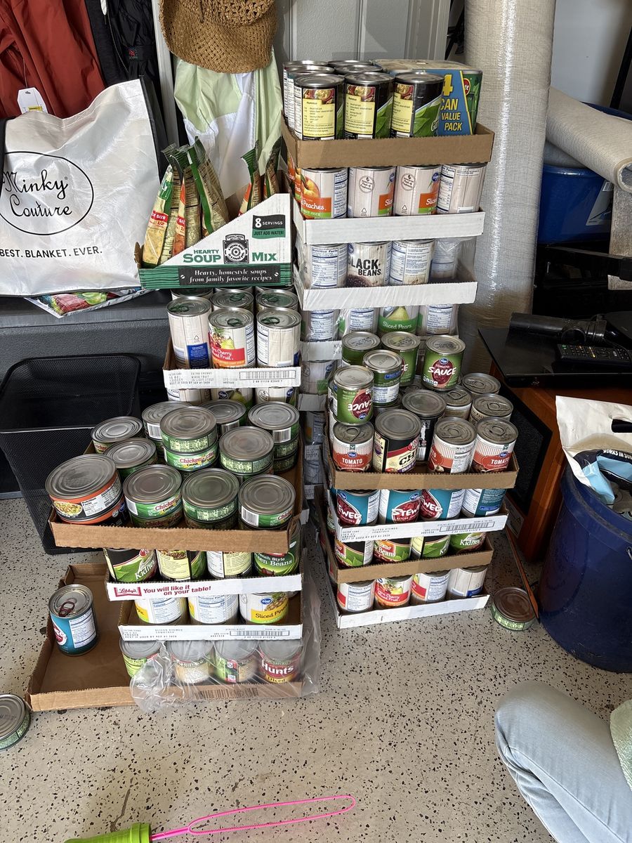Expired canned food