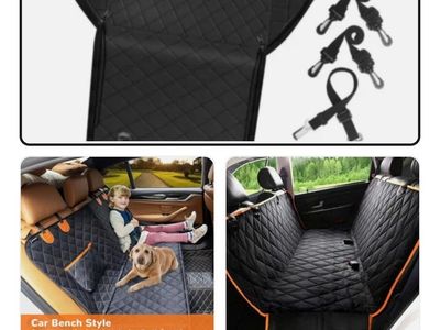 BACK SEAT HAMMOCK FOR DOGS AND CATS