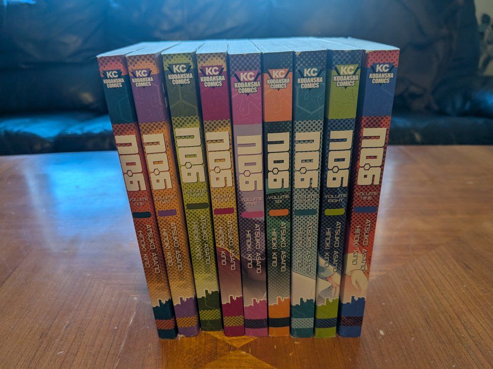 No.6 Manga volumes 1-9 complete set