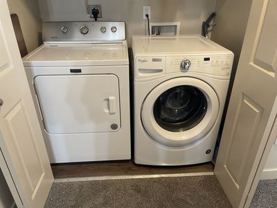 Whirlpool Duet Front-Load Washer & Maytag Top-Load Dryer Set - White