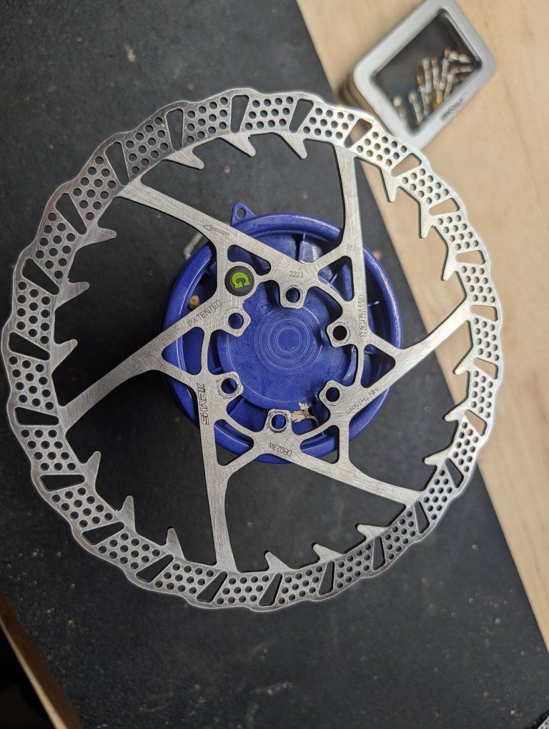 Galfer Shark brake rotor, 2.0mm X 180mm