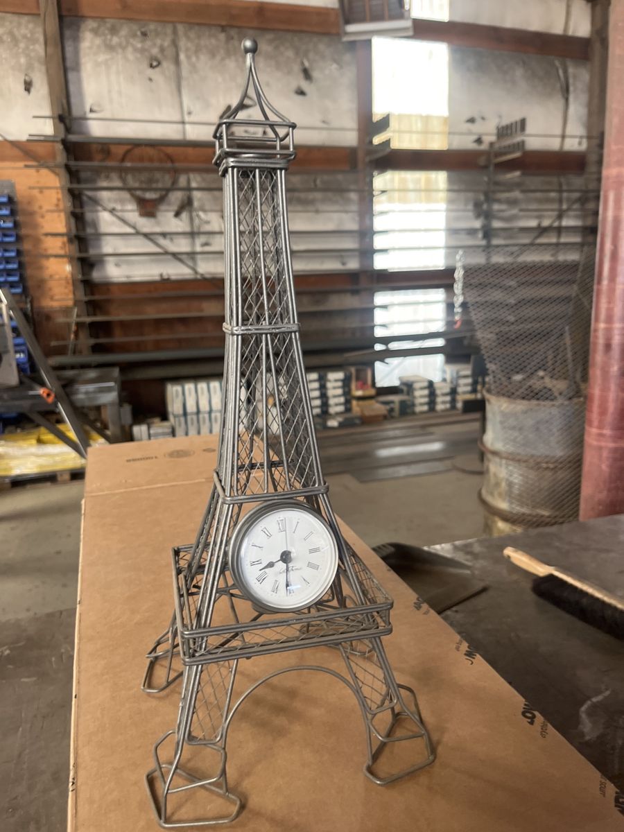 Disney Eiffel Tower Clock