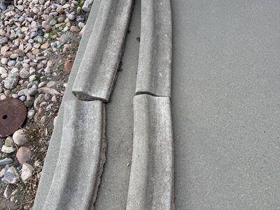 Concrete Flower Bed Edging – Matching Set