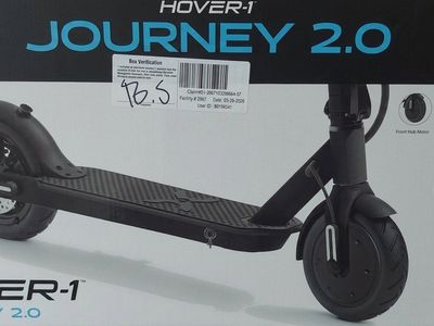 2 electric scooters hover 1 journey 2.0