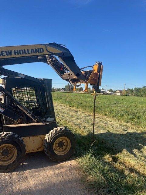 Skid Steer Post Pounder / Driver