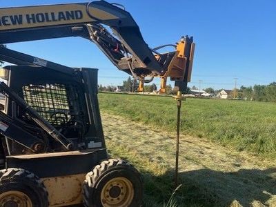 Skid Steer Post Pounder / Driver