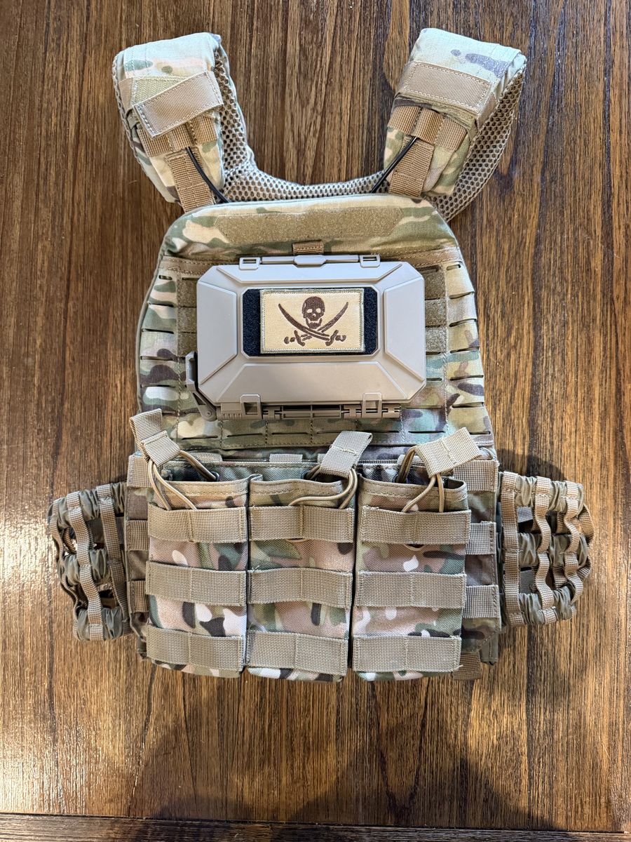 5.11 Tactical Multicam Plate Carrier Vest with Pouches and Admin Case