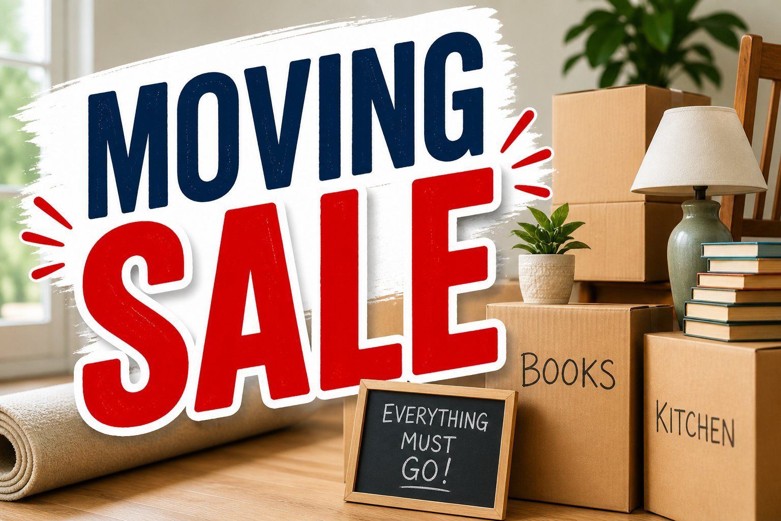 MOVING SALE