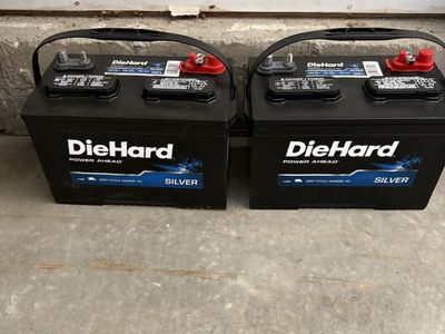 Die hard marine/rv batteries