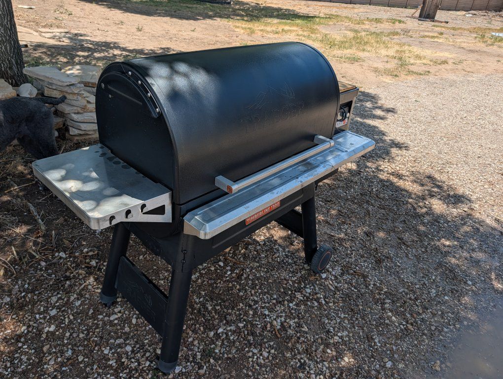 Traeger Timberline 1300 Series smoker.