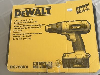 DeWalt 1/2 Compact Drill/driver Kit
