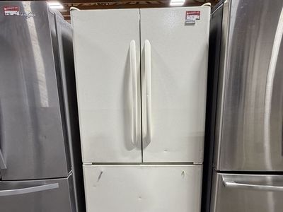 GREAT FOR YOUR GARAGE! KENMORE BEIGE FRIDGE