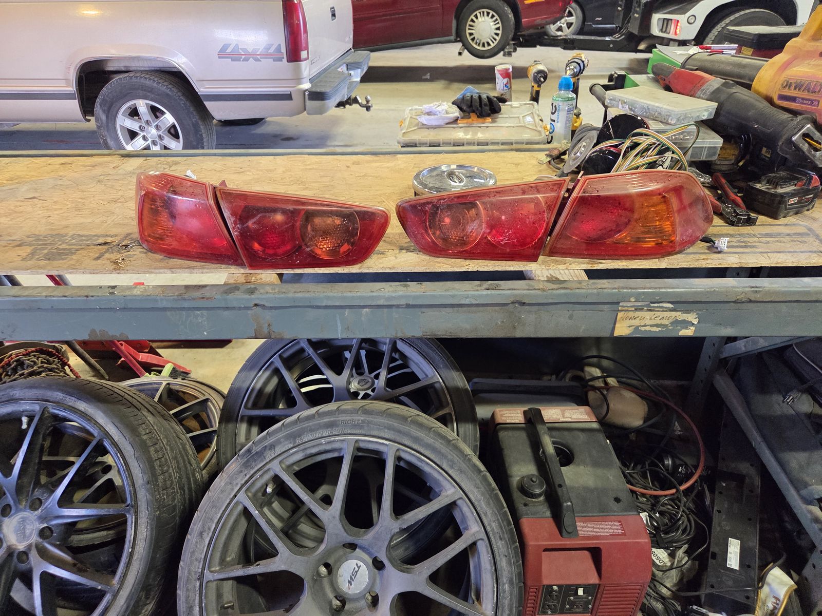 Evo x tail lights set