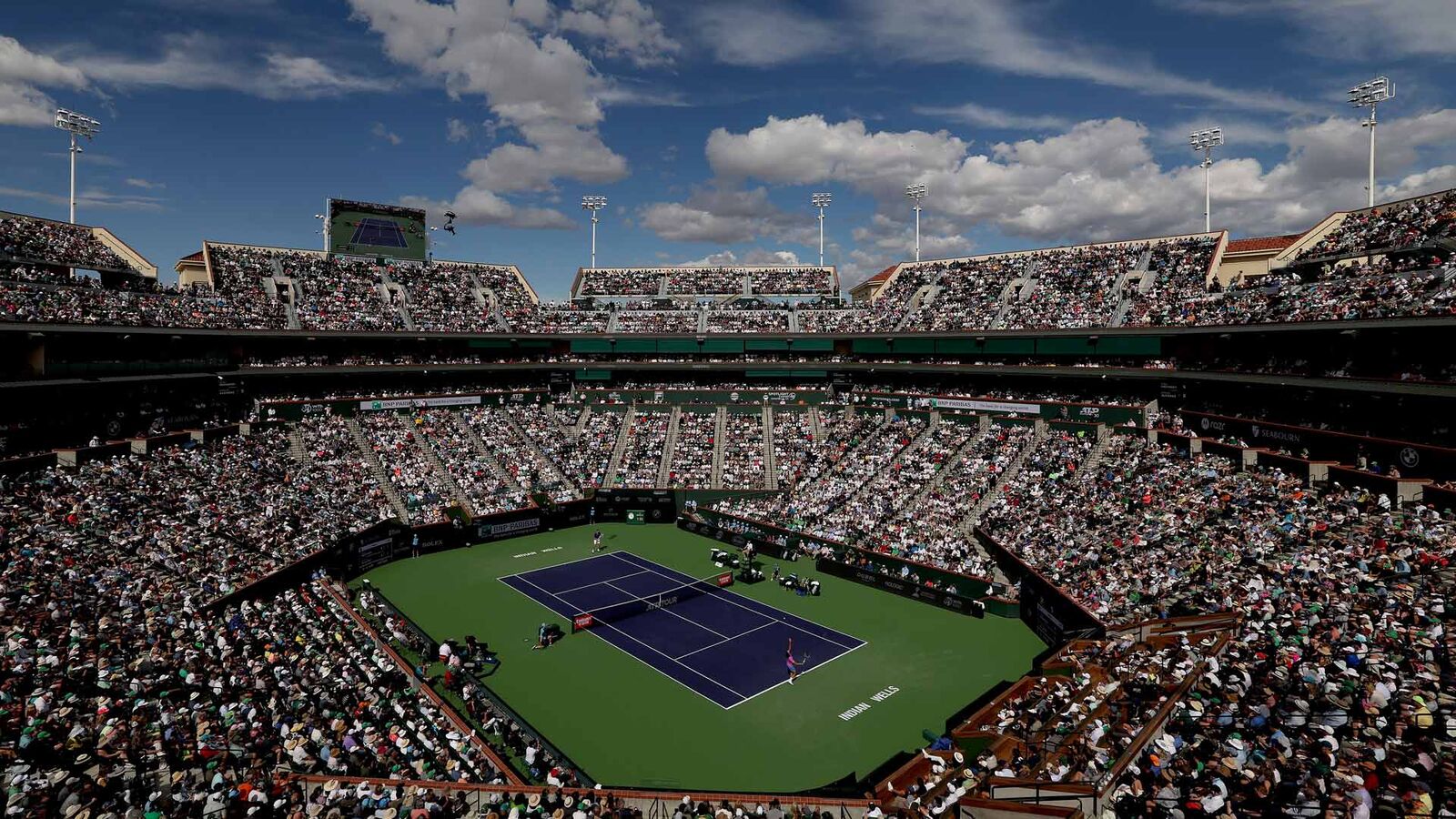 2 Tickets - BNP Paribas Open (Indian Wells) - Friday March 6, 2026 - Stadium 1 - Row B !