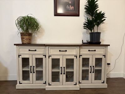 Solid Wood Entertainment Center