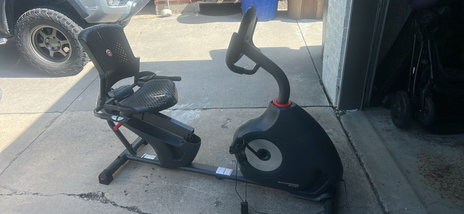 Schwinn 230 Recumbent Exercise Bike - Used Fitness Equipment