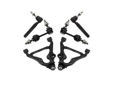 Chevrolet GMC Front 6 Piece Steering & Suspension Kit Silverado Sierra 1500 Sway Bar Control Arms w/ Ball Joints Tie Rod