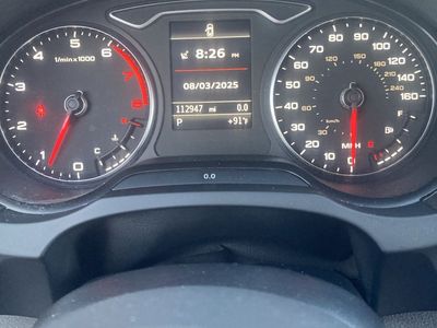 2015 Audi A3 Sedan - 112k Miles, Black Leather Interior, Bluetooth Audio, Sunroof