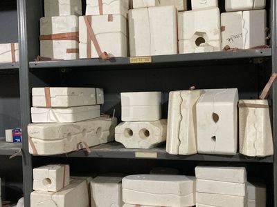 Huge Lot Vintage Ceramic & Porcelain Molds