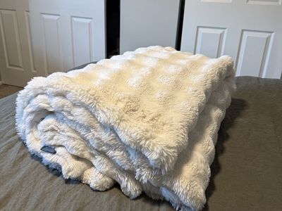Lola Blanket - Weighted - White