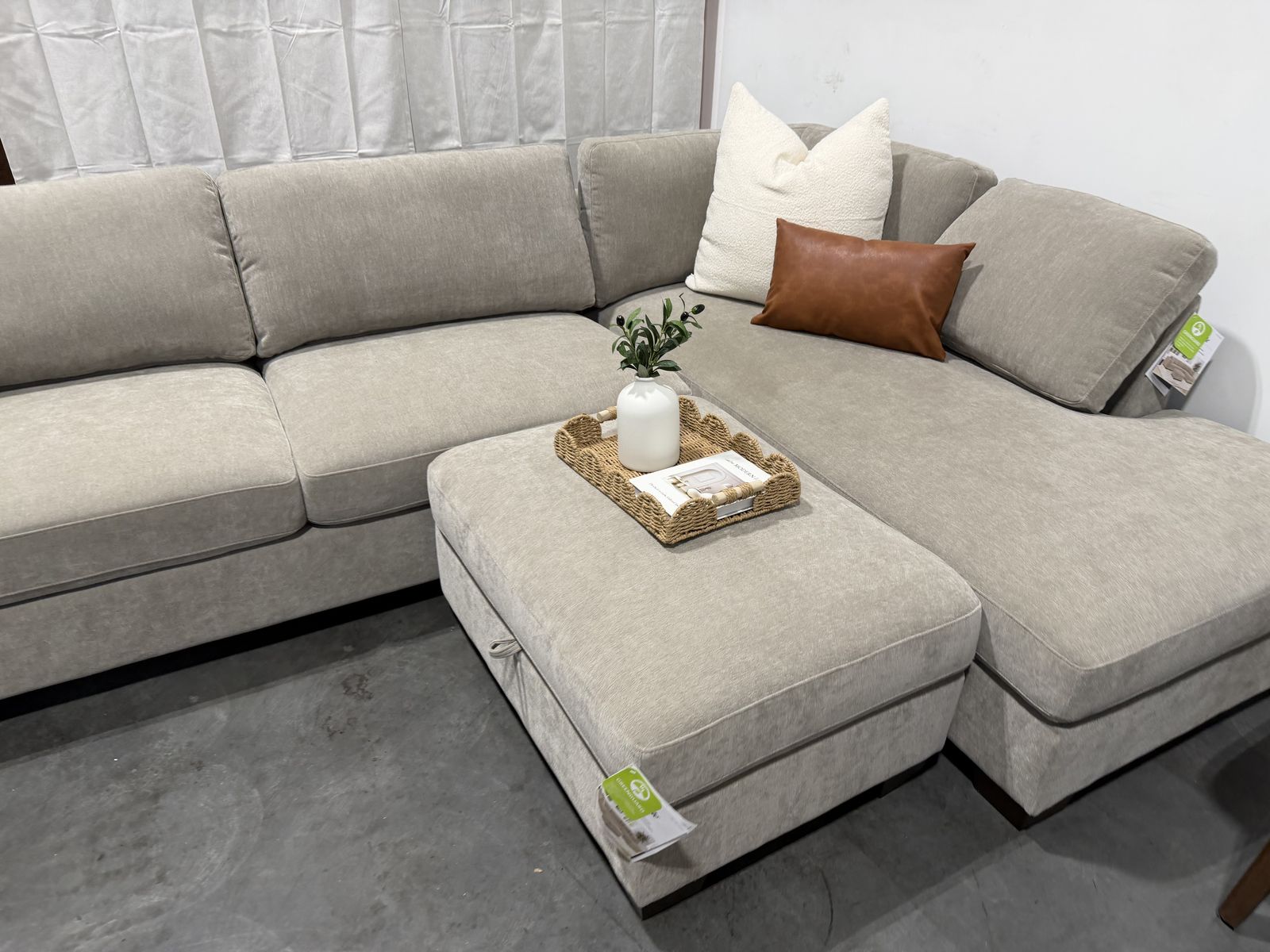 Costco Sectional With Storage Ottoman