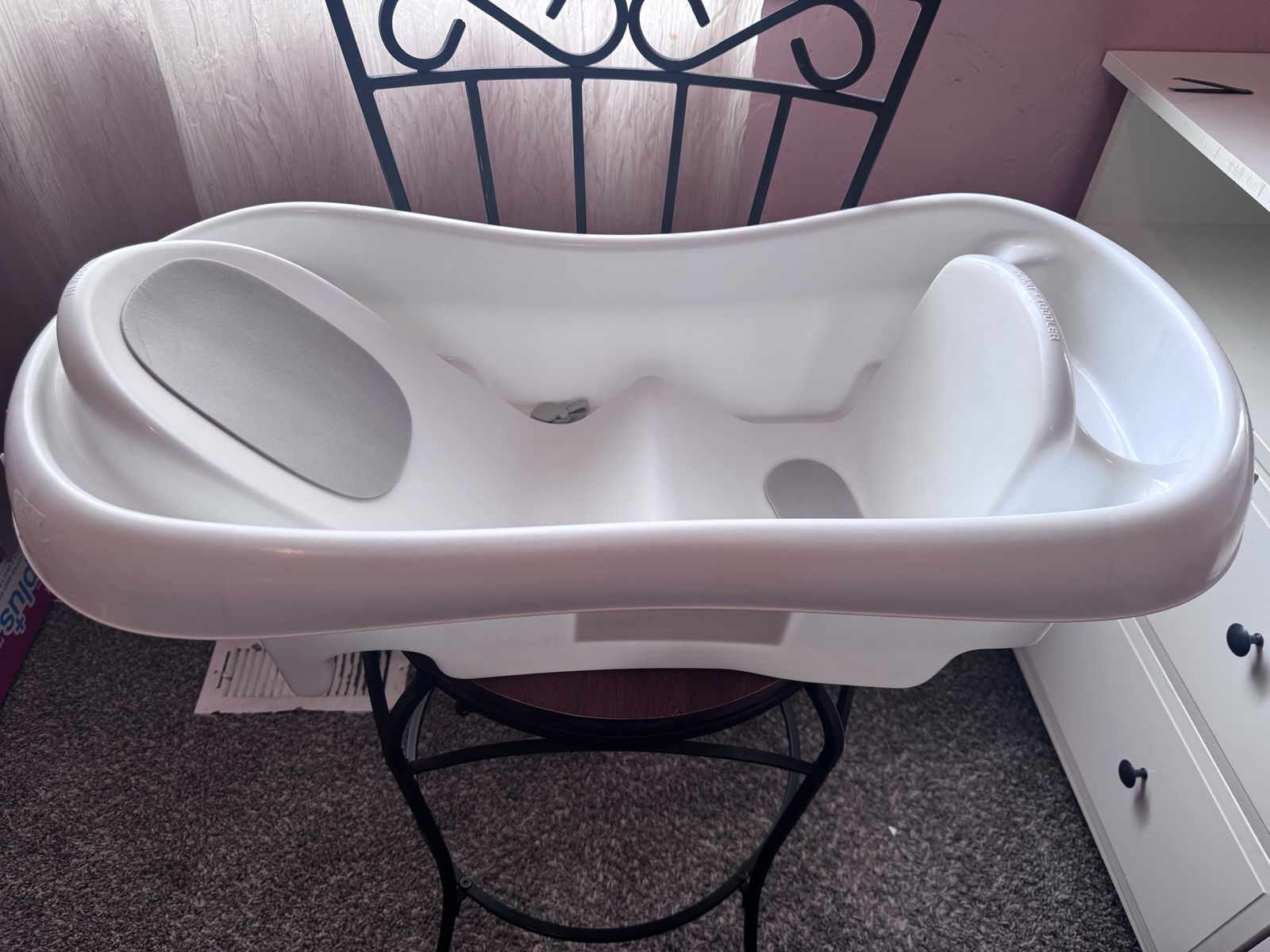 Baby bath seat and tub
