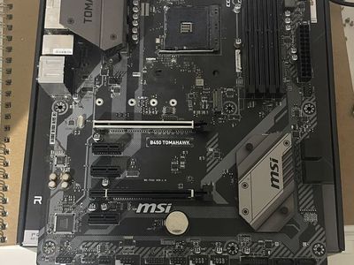 MSI B450 Tomahawk Am4 Atx Motherboard
