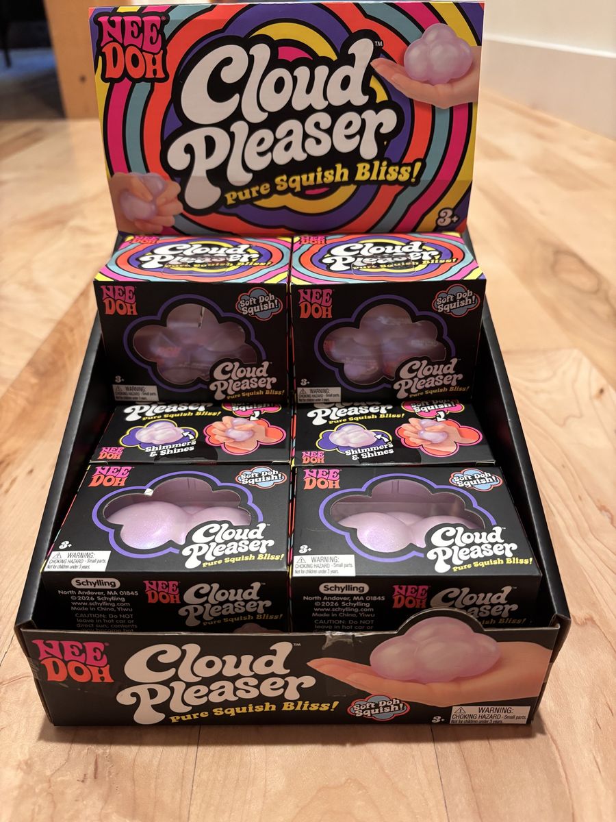 NeeDoh Cloud Pleaser Squishy Toy - up to 8