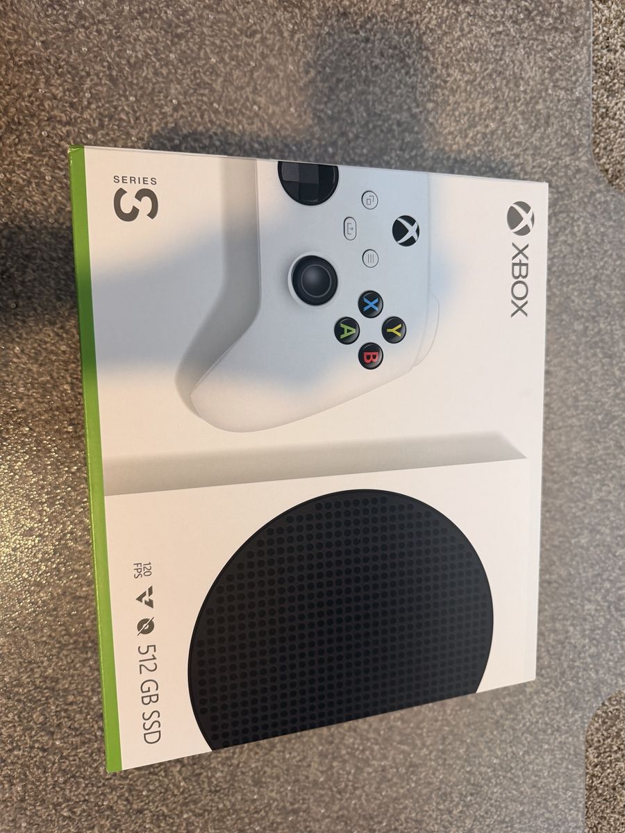 Xbox Series S 512 GB SSD Gaming Console 120 FPS with Controller & Cables - White