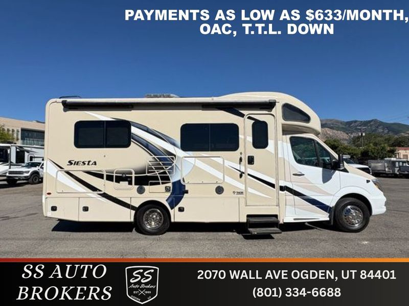 2018 Thor Motor Coach SIESTA 24SJ Sprinter