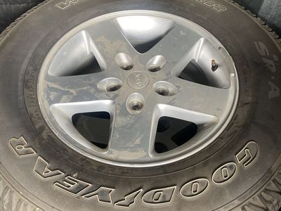 Set of jeep rims