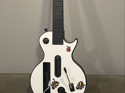 Guitar Hero World Tour Wii Bundle with Gibson Les Paul Guitar and Remote