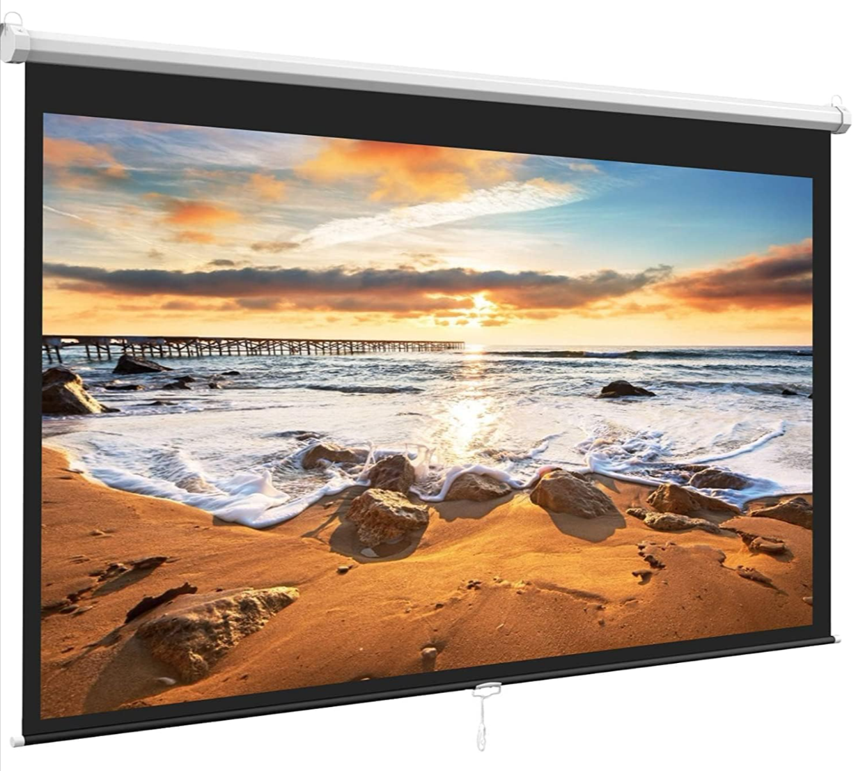 PERLESMITH 100 Inch Projector Screen