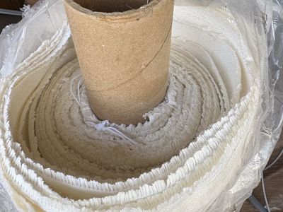 Brand New Roll Of Fabric Canvas