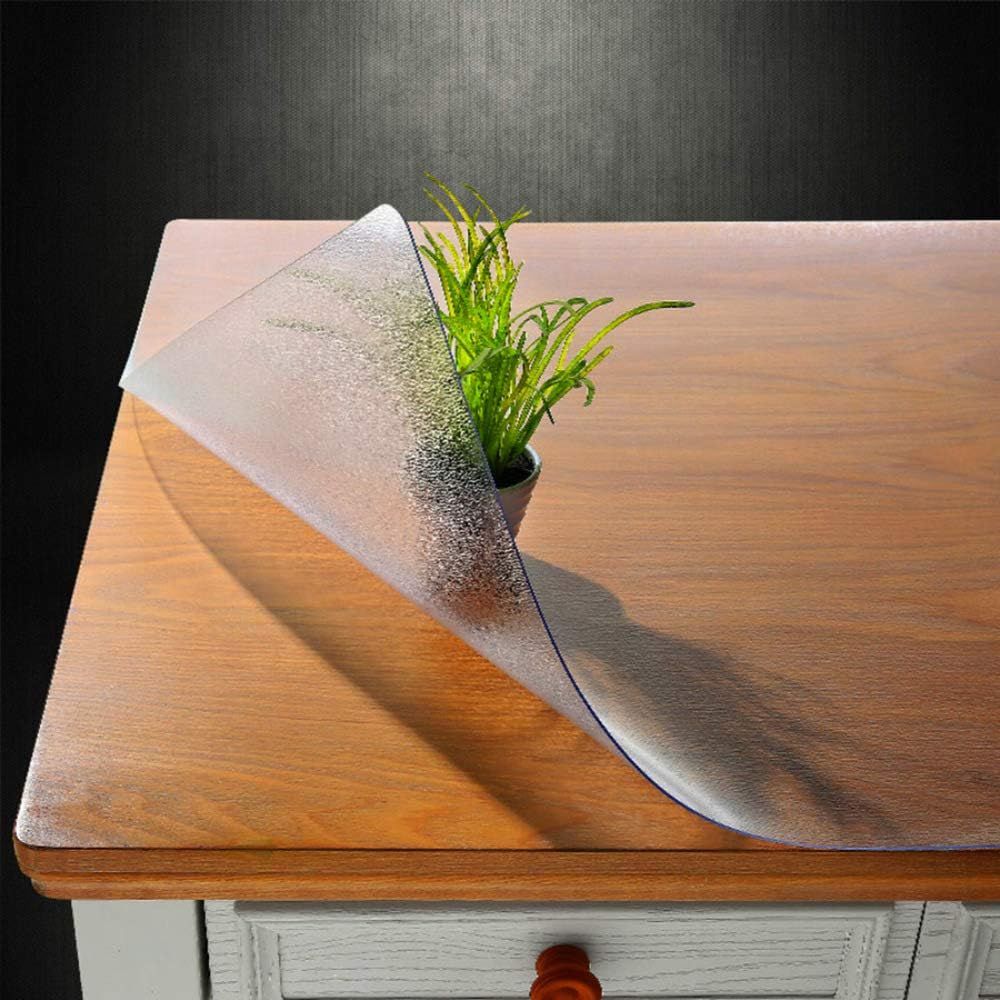 Frosted PVC Table Cover Protector 60 x 96 Inch 1.5mm Thick
