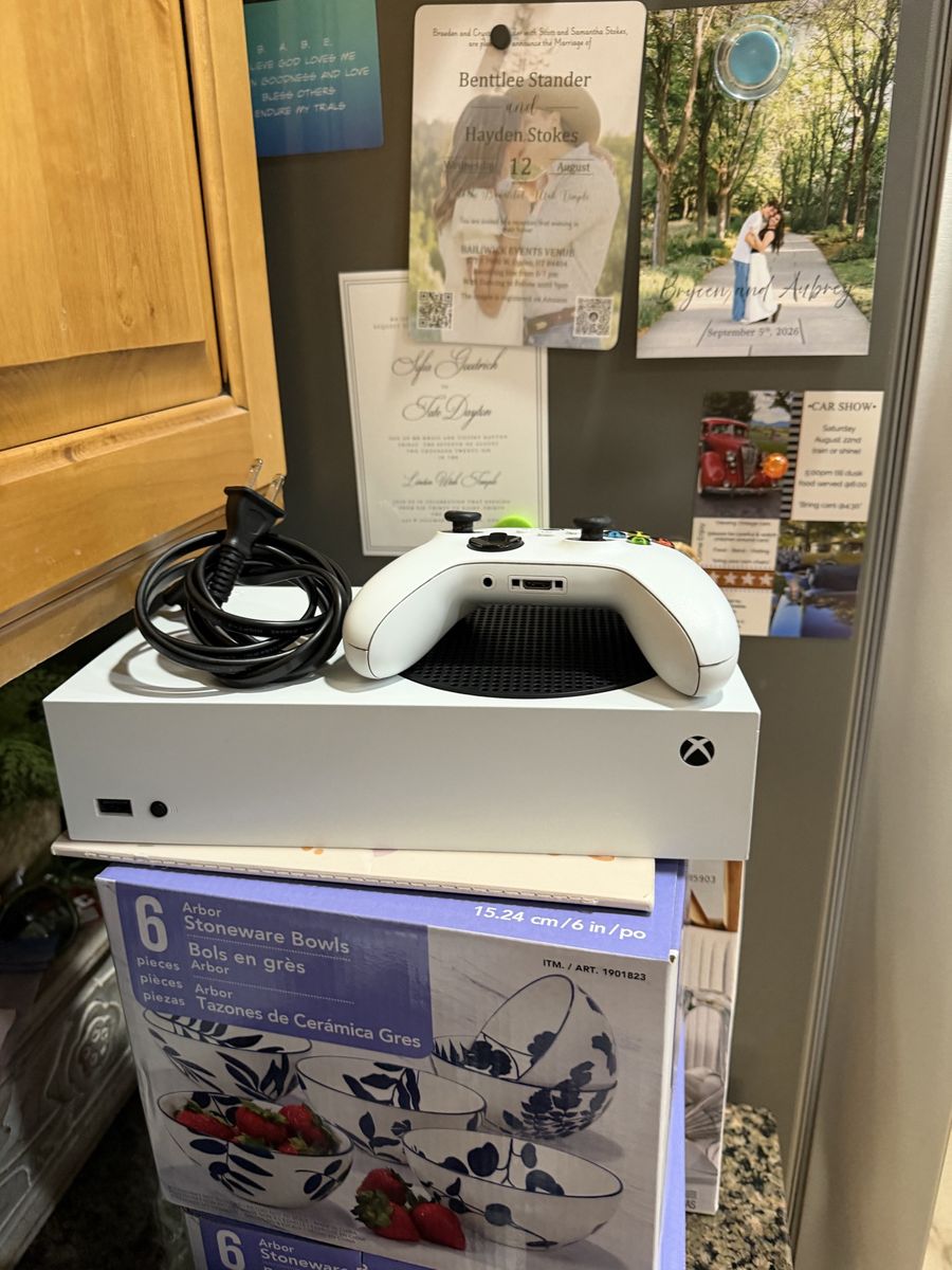 Microsoft Xbox Series S Console with Controller and Power Cable