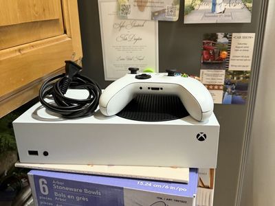Microsoft Xbox Series S Console with Controller and Power Cable