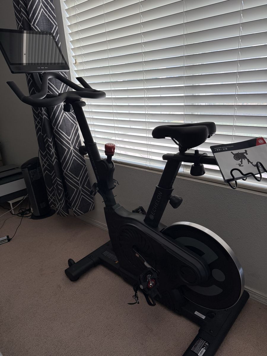 Echelon Connect EX-4s+ Smart Exercise Bike with HD Touchscreen Display