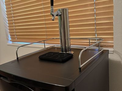 Home Brew Kegerator, Tap & Keg