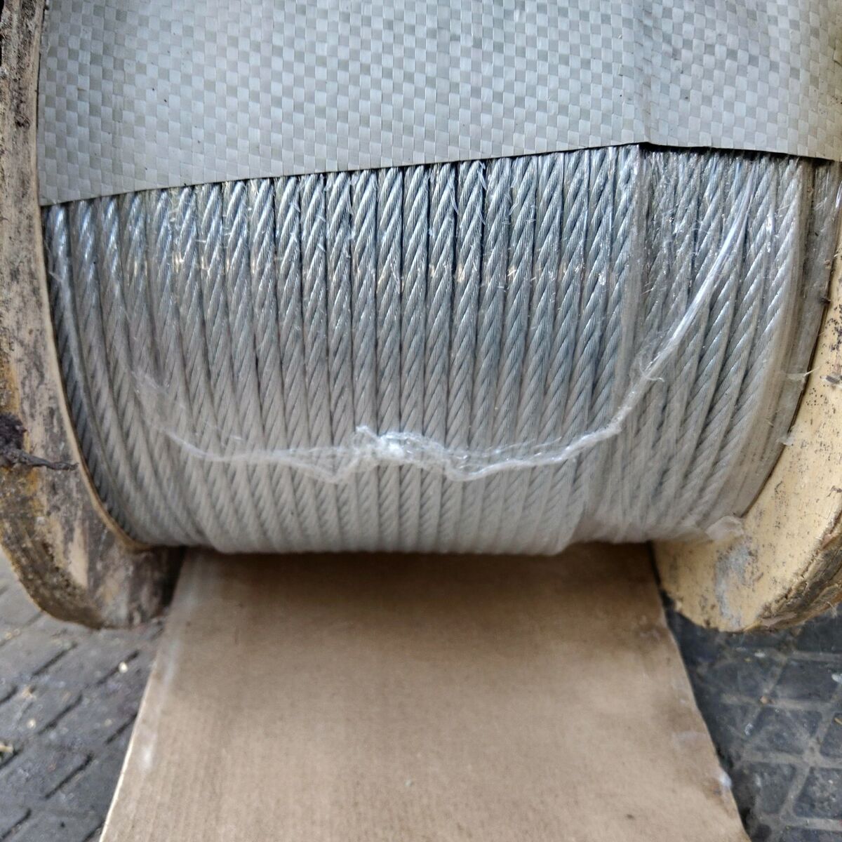 galv. aircraft grade cable. 500 ft