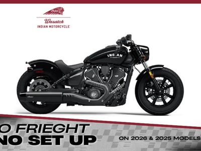 2025 Indian Motorcycle® Scout® Bobber Black Metallic