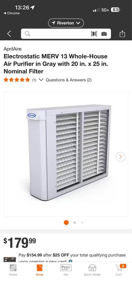 Whole-House Air Purifier Filter