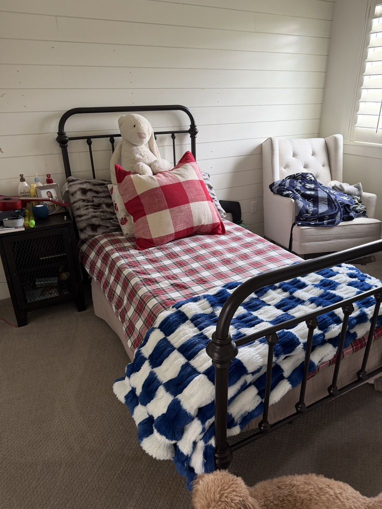Twin Metal Bed