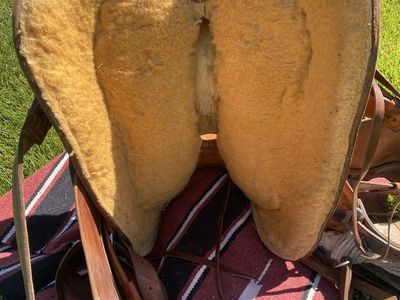 Western Leather Horse Saddle - Used, Good Condition