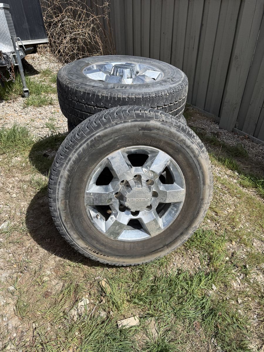 2015 Denali 18" Wheels And Tires